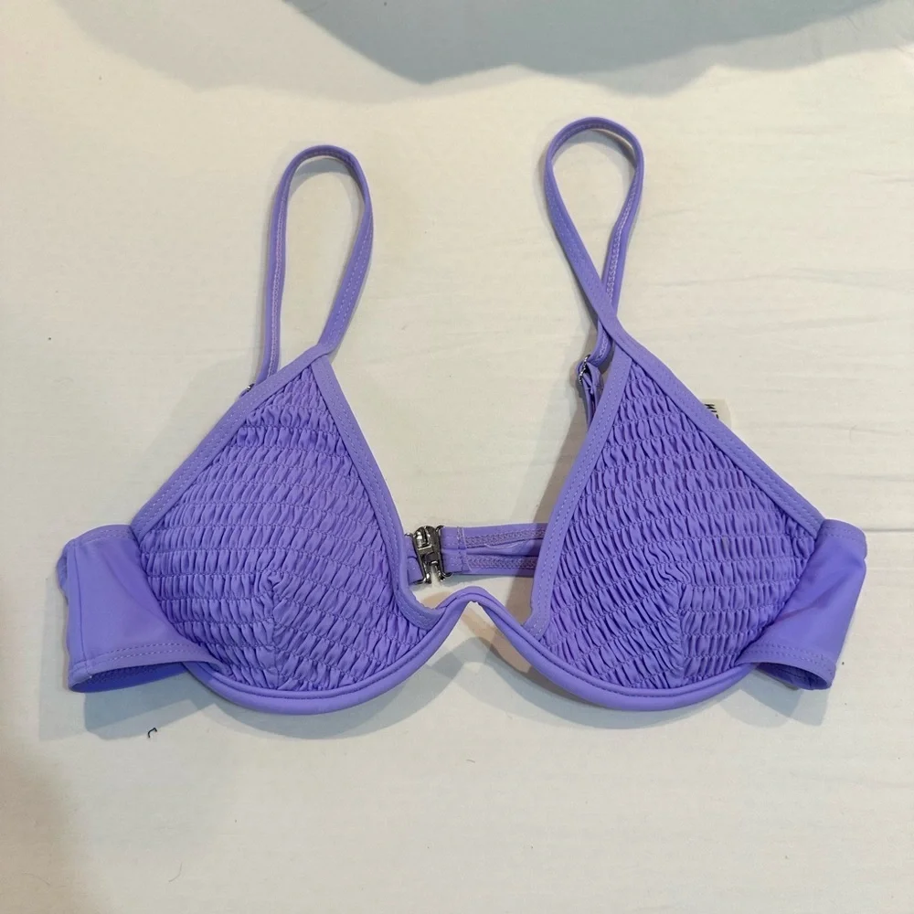 Women's Purple Bikini Top